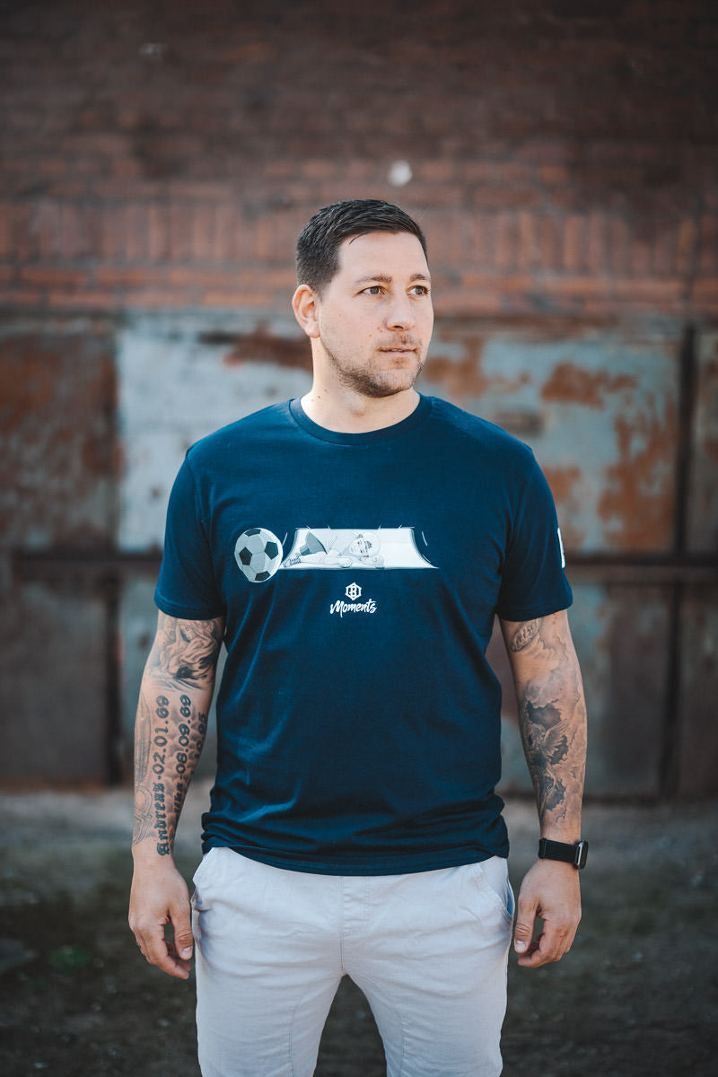 T-Shirt | AUTO | dark blue