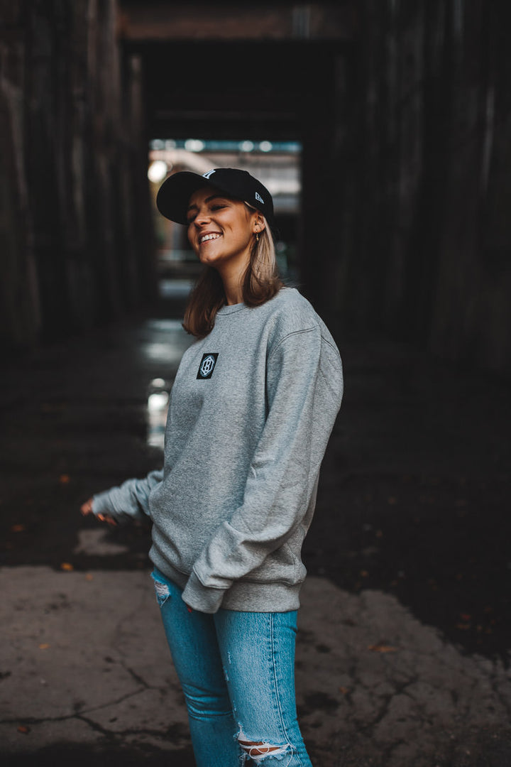 Sweater | LABEL | heathergrey