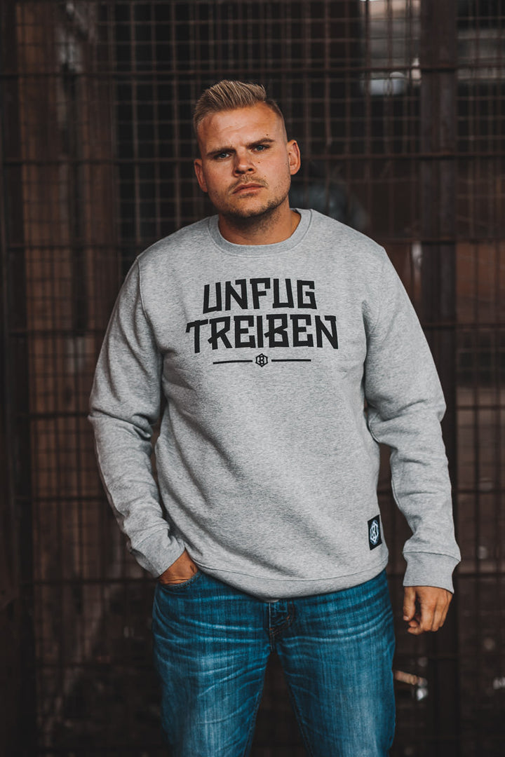 Sweater | UNFUG TREIBEN | heathergrey