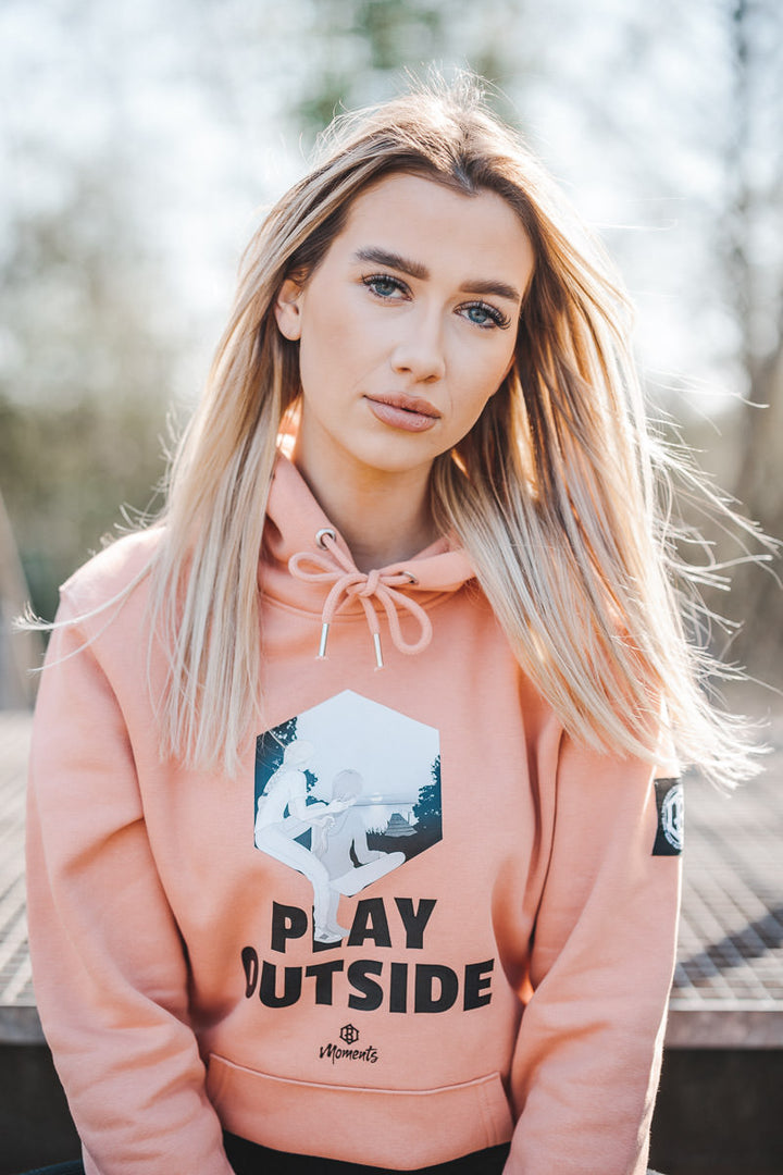 Hoodie | SUNDOWN | rose