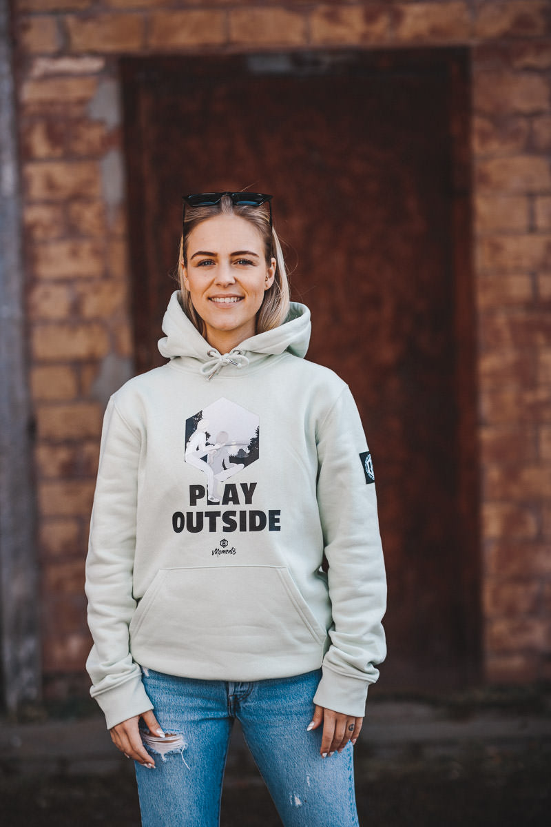 Hoodie | SUNDOWN | pale green