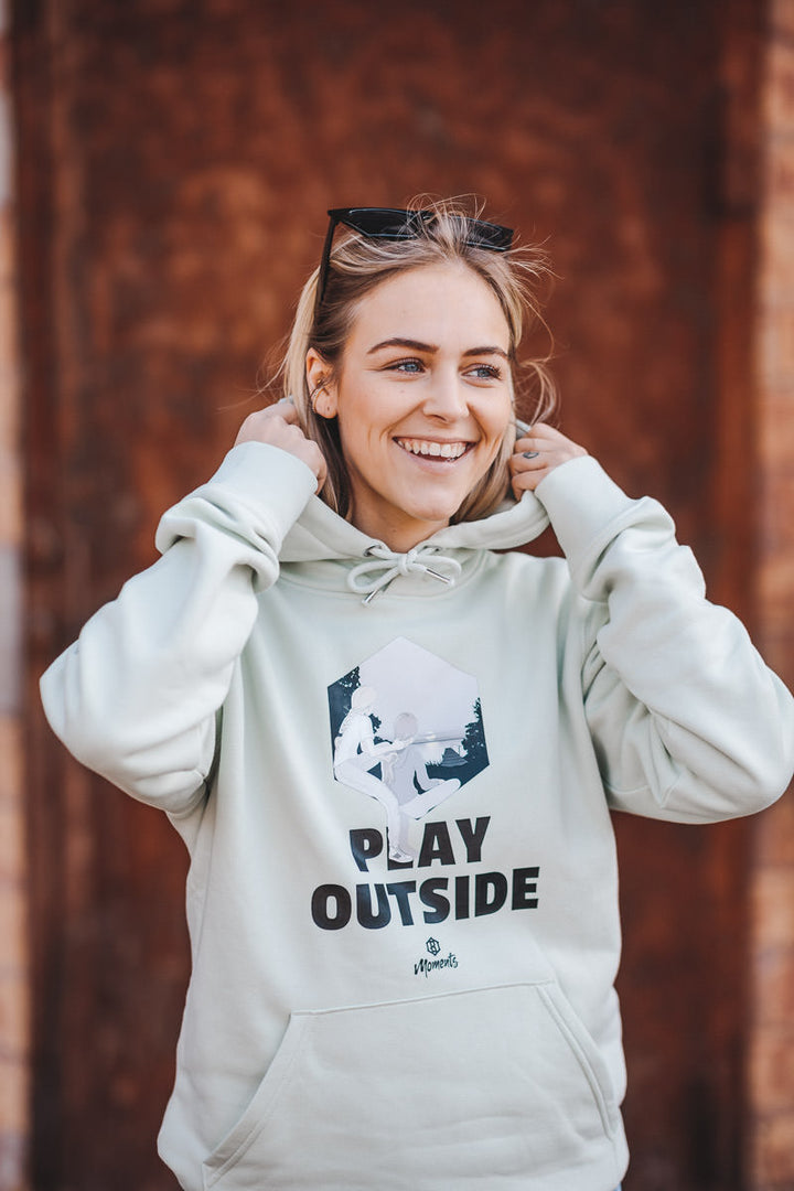Hoodie | SUNDOWN | pale green